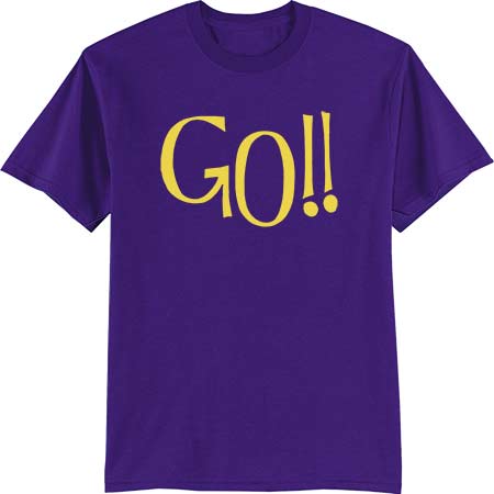 GO!! Short sleeve t-shirt